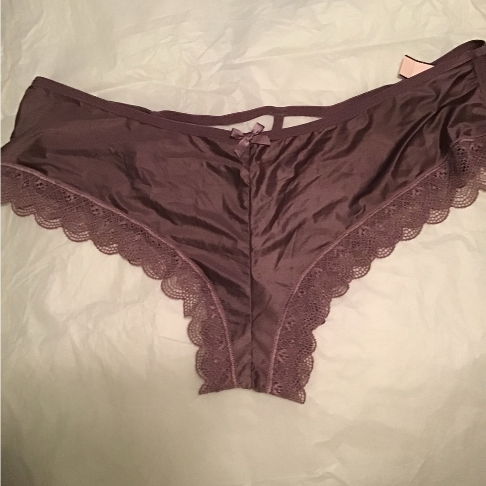 BNWT Victoria’s Secret Panty Shortie Large Mauve/Purple XL